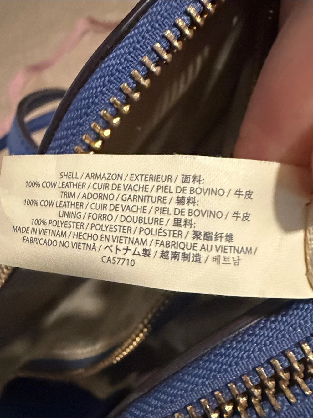 kate spade Bright Blue Leather Satchel